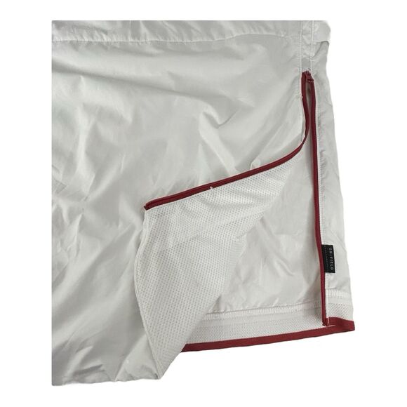 Arkansas Razorbacks Nike Jacket Mens S Windbreaker 1/4 Zip White On-Field - Picture 16 of 16